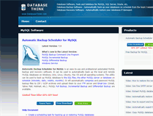 Tablet Screenshot of databasethink.com